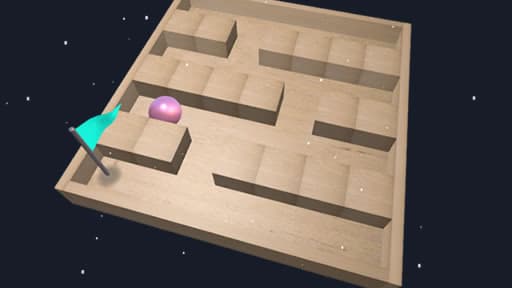 3D Maze Control