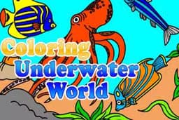 Coloring Underwater World