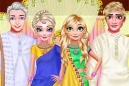 Indian couple wedding