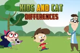 Kids And Cat Differences
