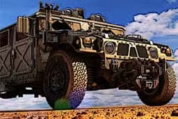Military Transport Vehicle