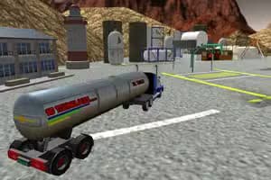 Oil Tanker Truck Drive