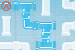 Pipes Flood Puzzle
