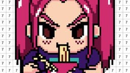 Pixel Number - DIY Coloring