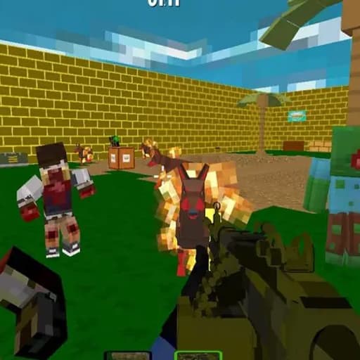 Pixel SWAT Zombie Survival