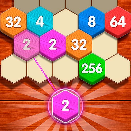 Shoot 2048 Hexa