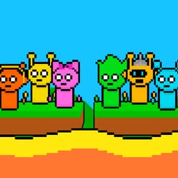 Sprunki Lava Escape 2Player