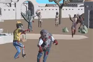 Crown Run Western Zombies