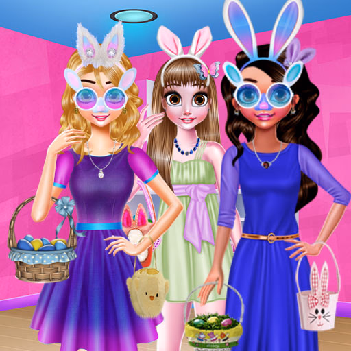 Funny Easter Girls