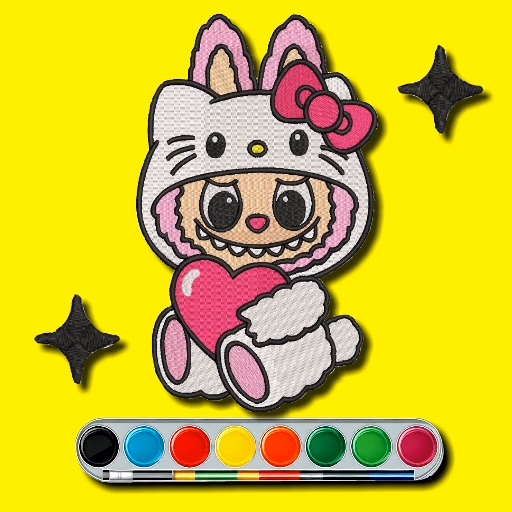 Labubu Coloring Adventure