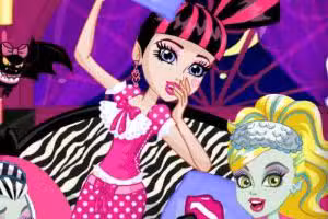 Monster Slumber Party Funny Faces