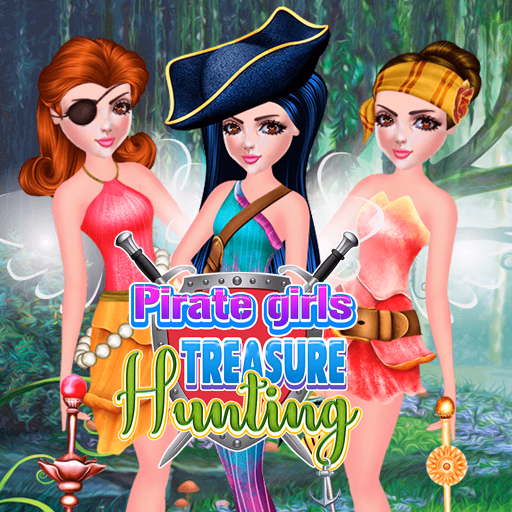 Pirate Girls Treasure Hunting