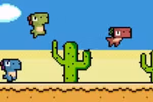 Pixel Dino Run